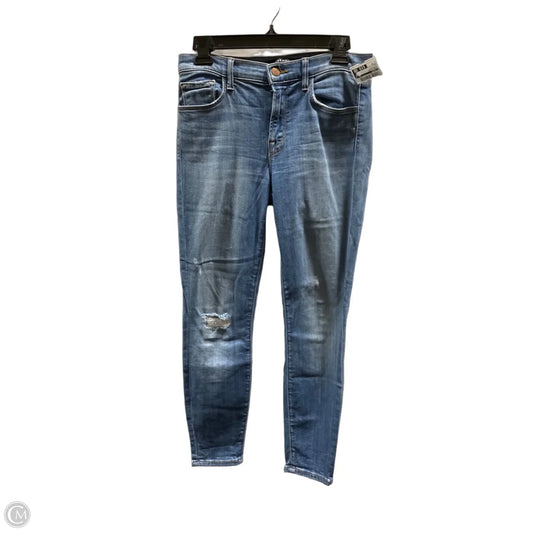 Jeans Skinny By J Brand In Blue Denim, Size: 6