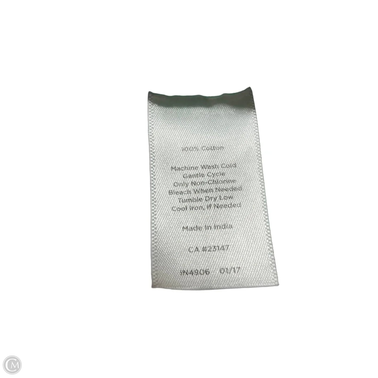 Top Sleeveless Basic By Talbots In Green, Size: S