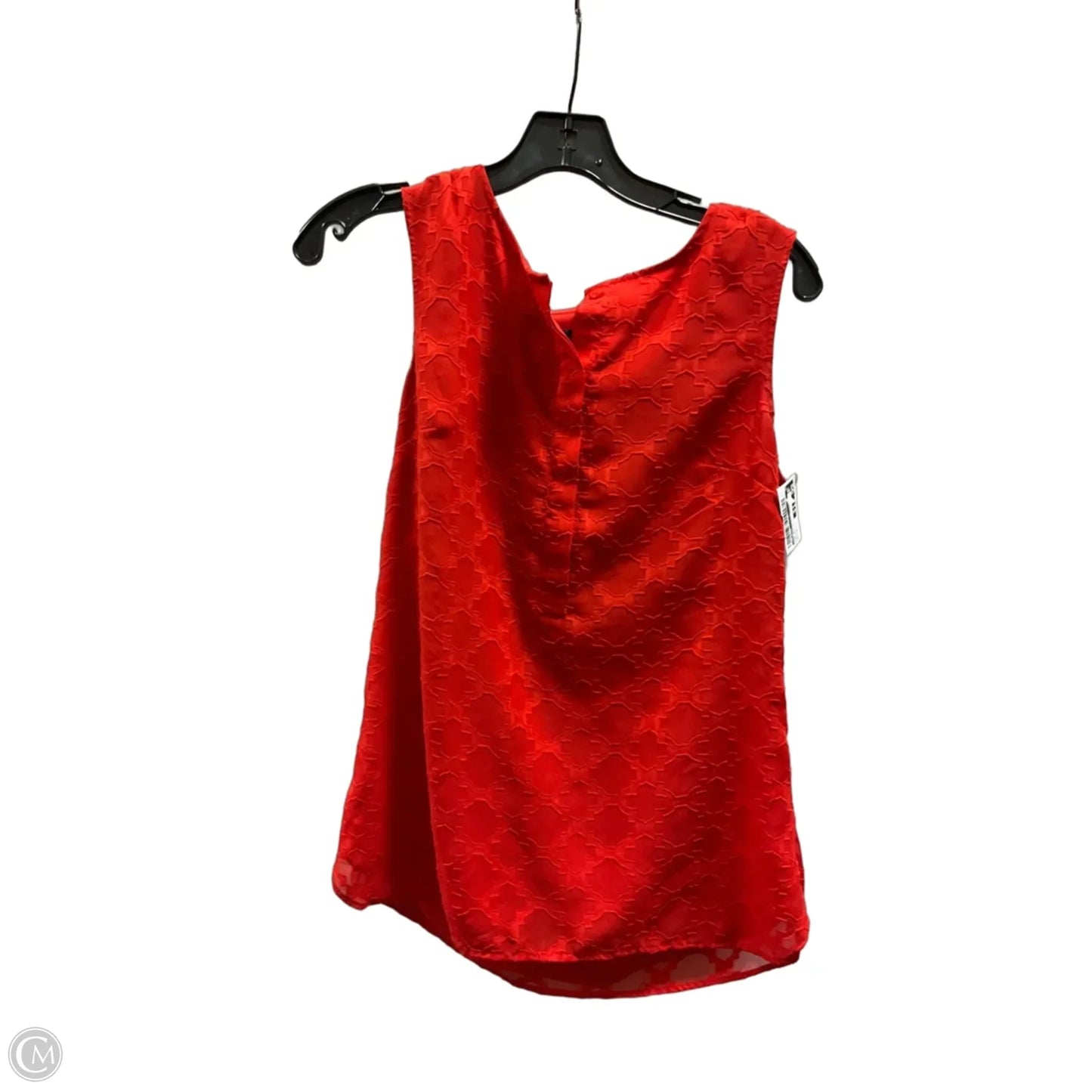 Top Sleeveless Basic By Talbots In Orange, Size: S