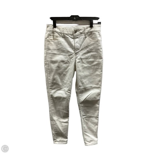 Jeans Skinny By White House Black Market In White, Size: 8