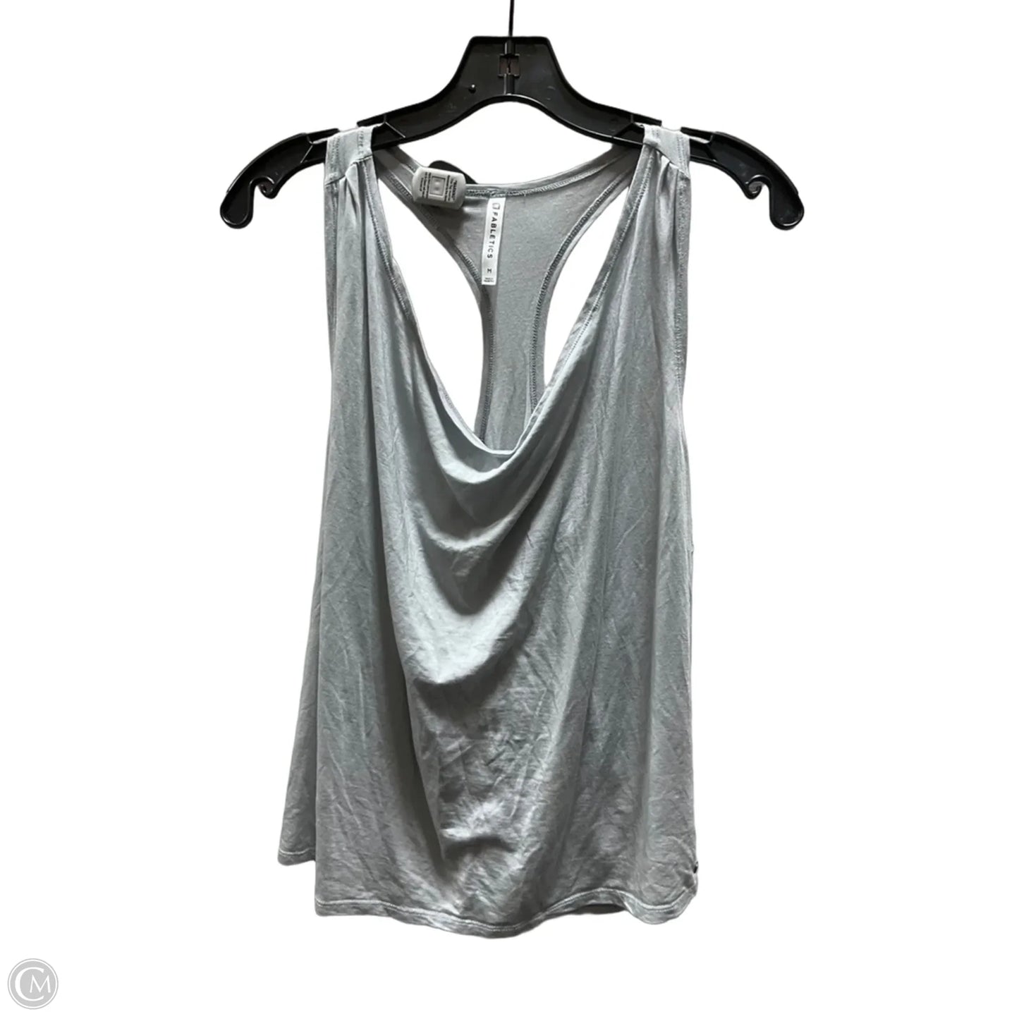 Athletic Tank Top By Fabletics In Grey, Size: M