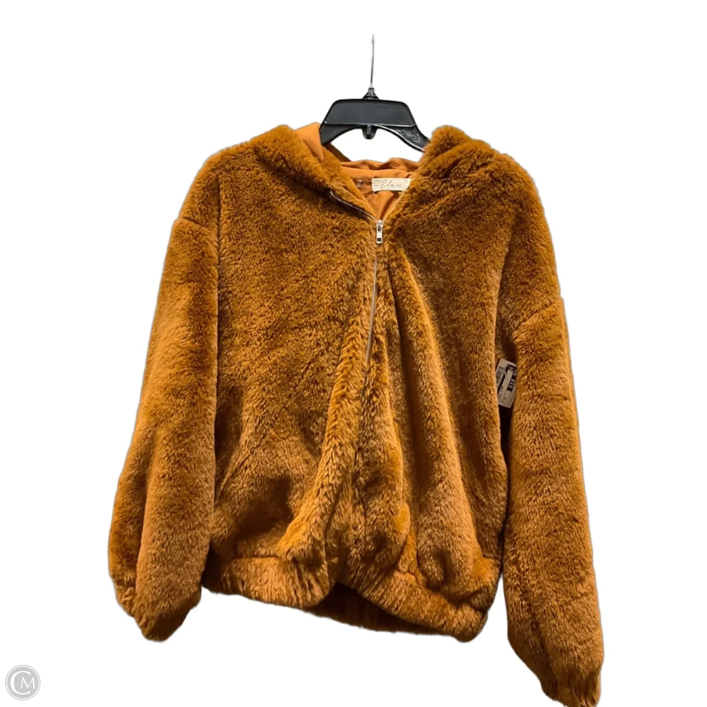 Jacket Other By Elan In Orange, Size: M