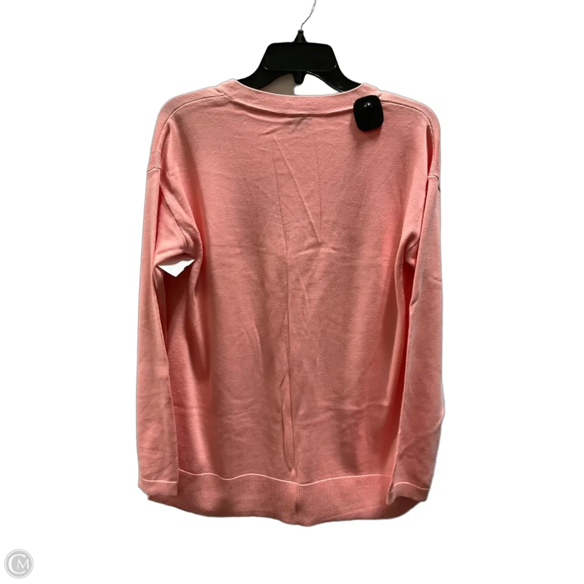 Sweater Cardigan By Talbots In Peach, Size: S
