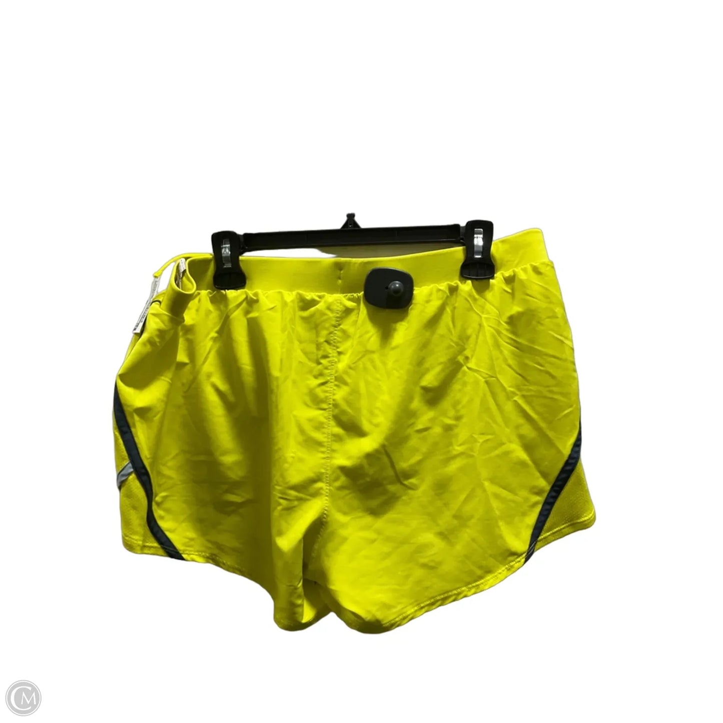 Athletic Shorts By Under Armour In Yellow, Size: Xl
