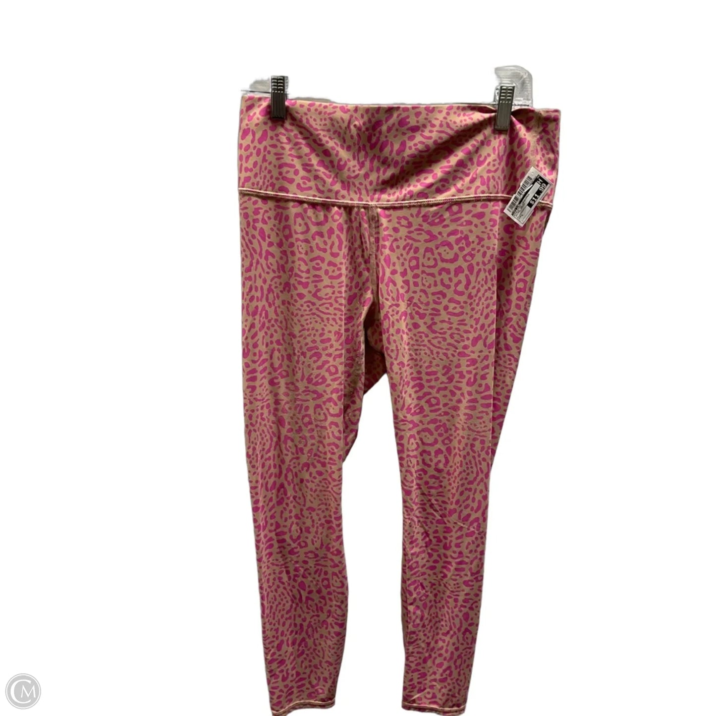 Athletic Leggings By Joy Lab In Animal Print, Size: L