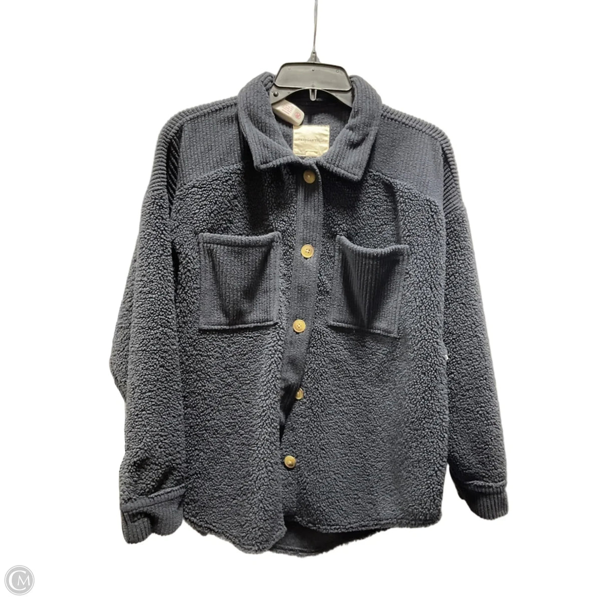 Top Long Sleeve Basic By American Eagle In Blue, Size: Xsp