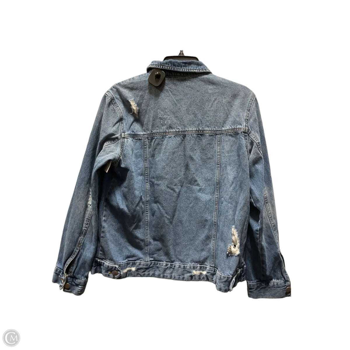 Jacket Denim By Bp In Blue Denim, Size: S