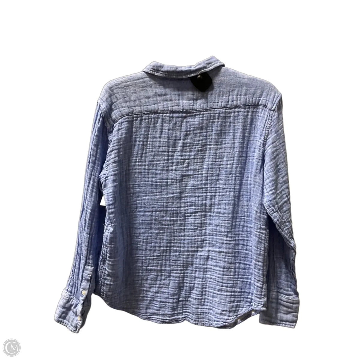 Top Long Sleeve Basic By J. Crew In Blue, Size: 6