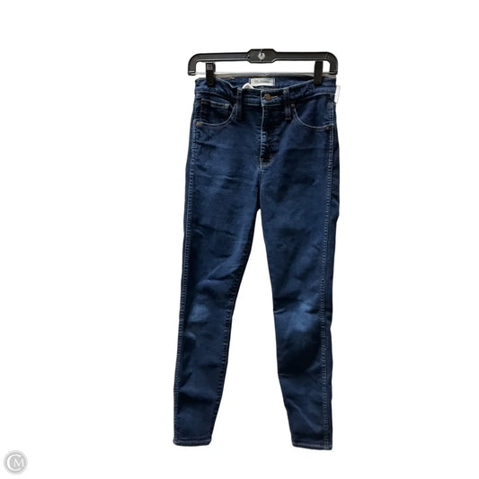 Jeans Skinny By Madewell In Blue Denim, Size: 2