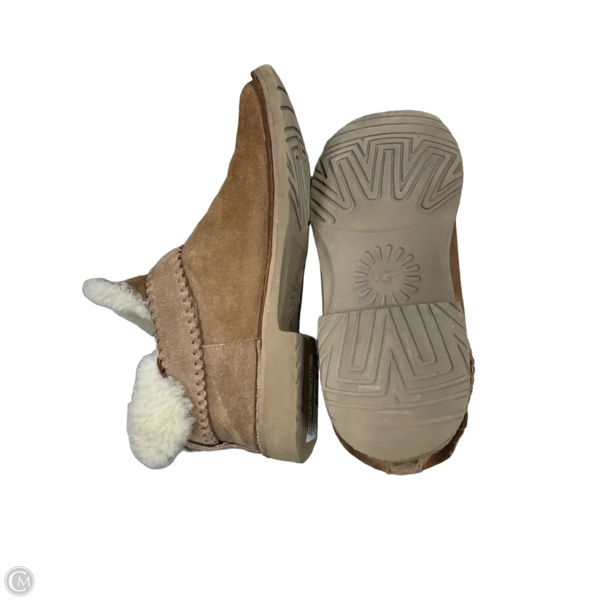 Boots Designer By Ugg In Tan, Size: 7.5