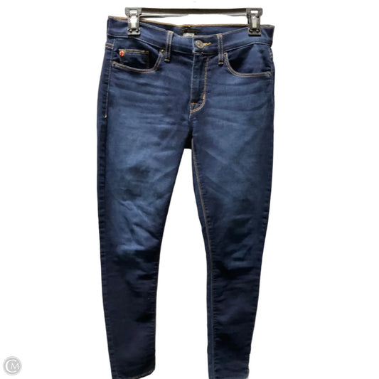 Jeans Skinny By Hudson In Blue Denim, Size: 4