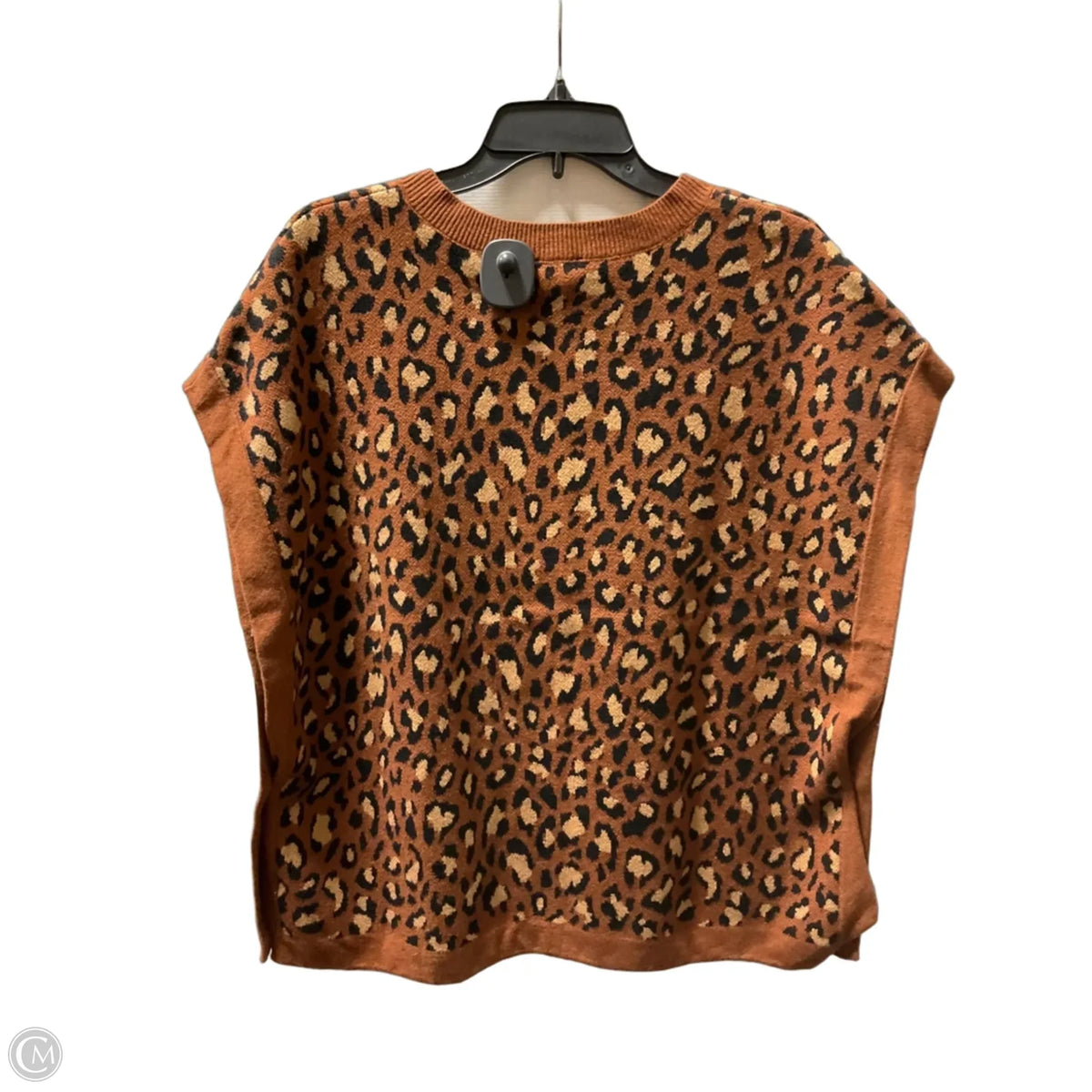 Sweater By Talbots In Animal Print, Size: L