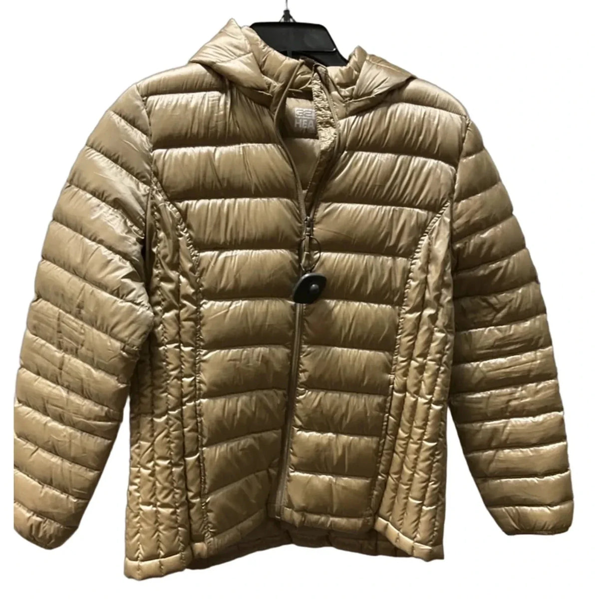 Jacket Puffer & Quilted By 32 Degrees In Gold, Size: L