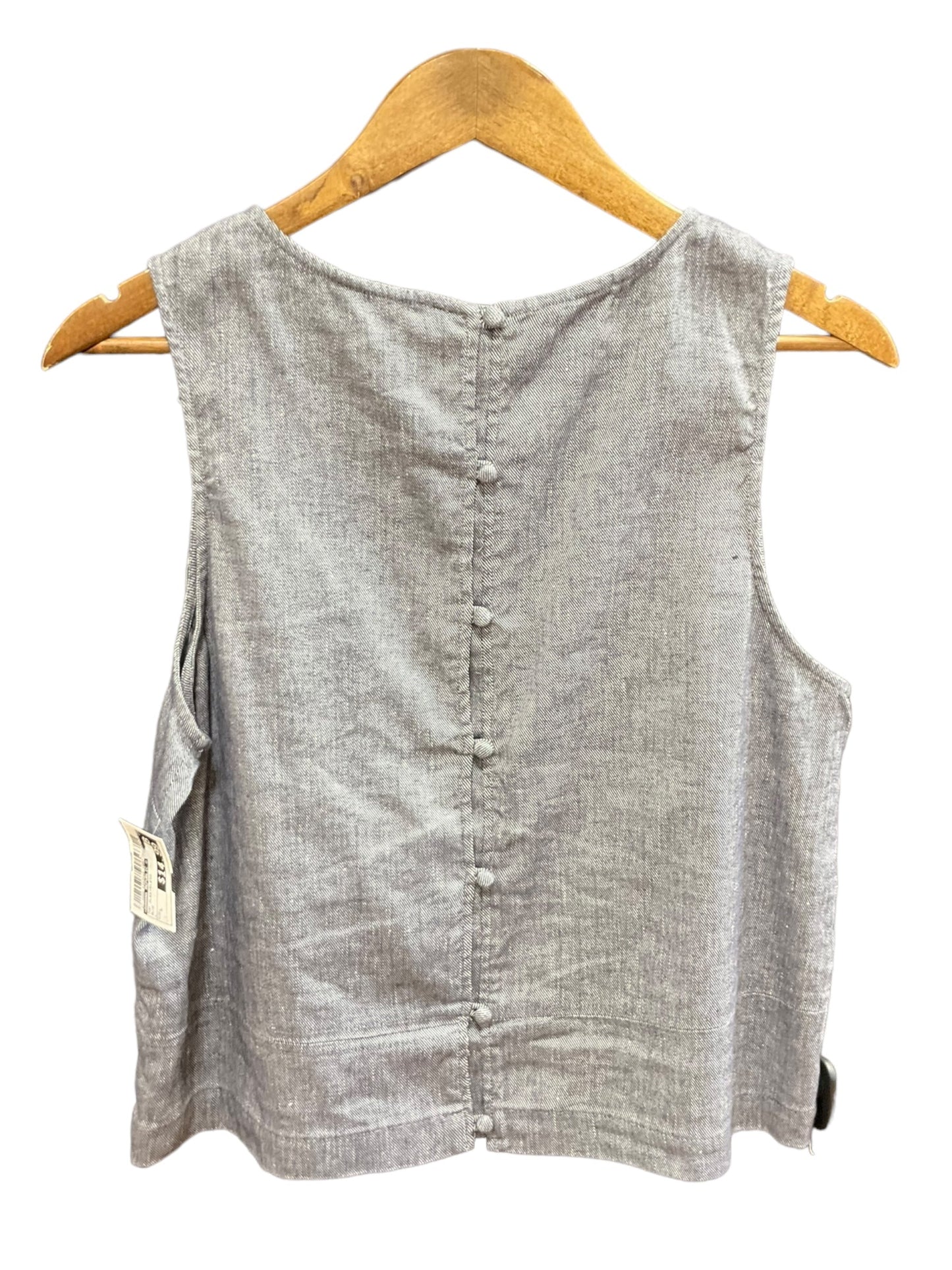 Blue Top Sleeveless Banana Republic O, Size L