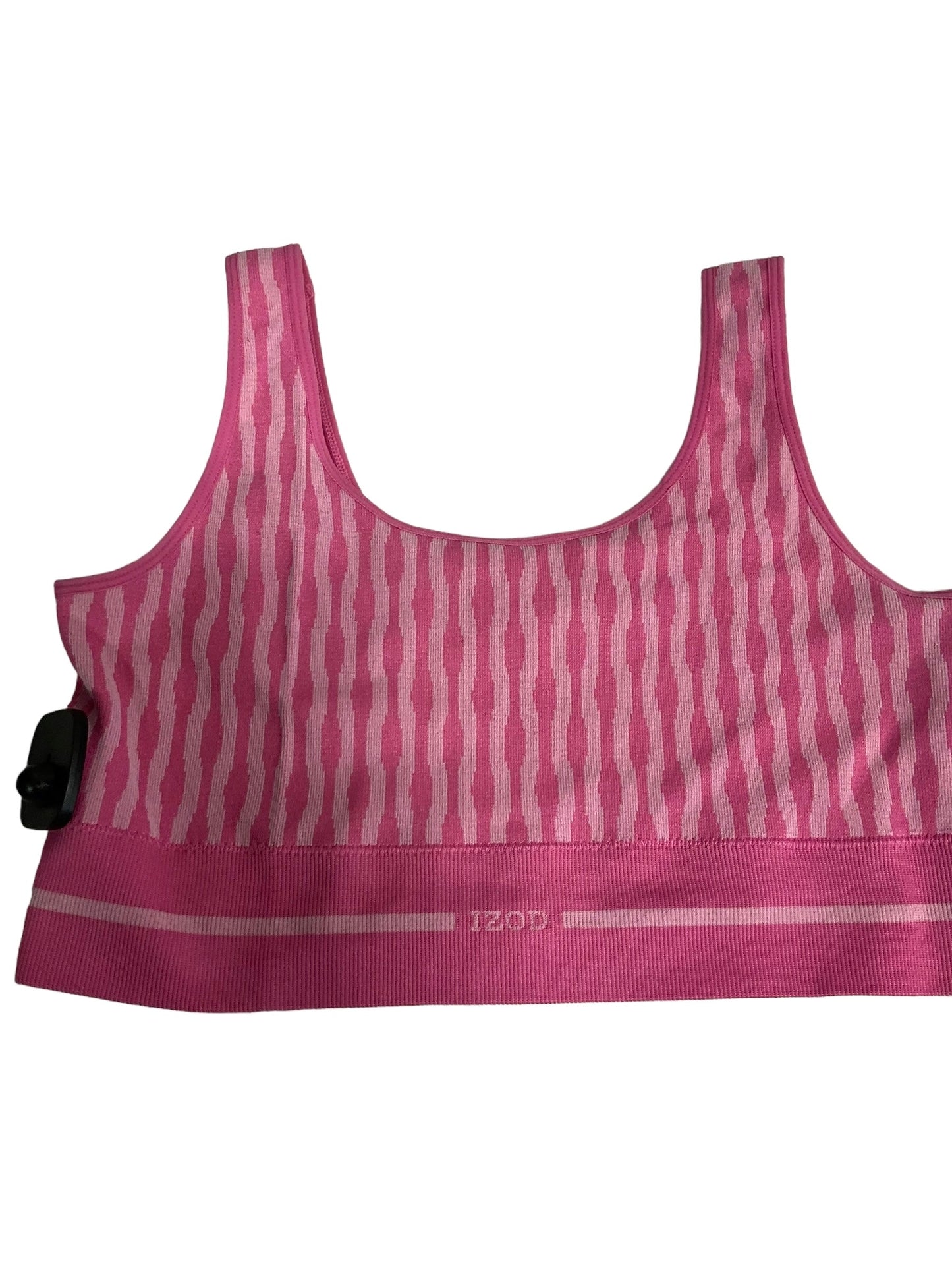 Pink Athletic Bra Izod, Size 2x