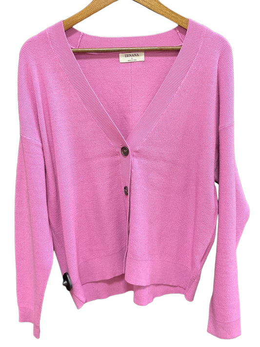 Sweater Cardigan By Clothes Mentor  Size: L