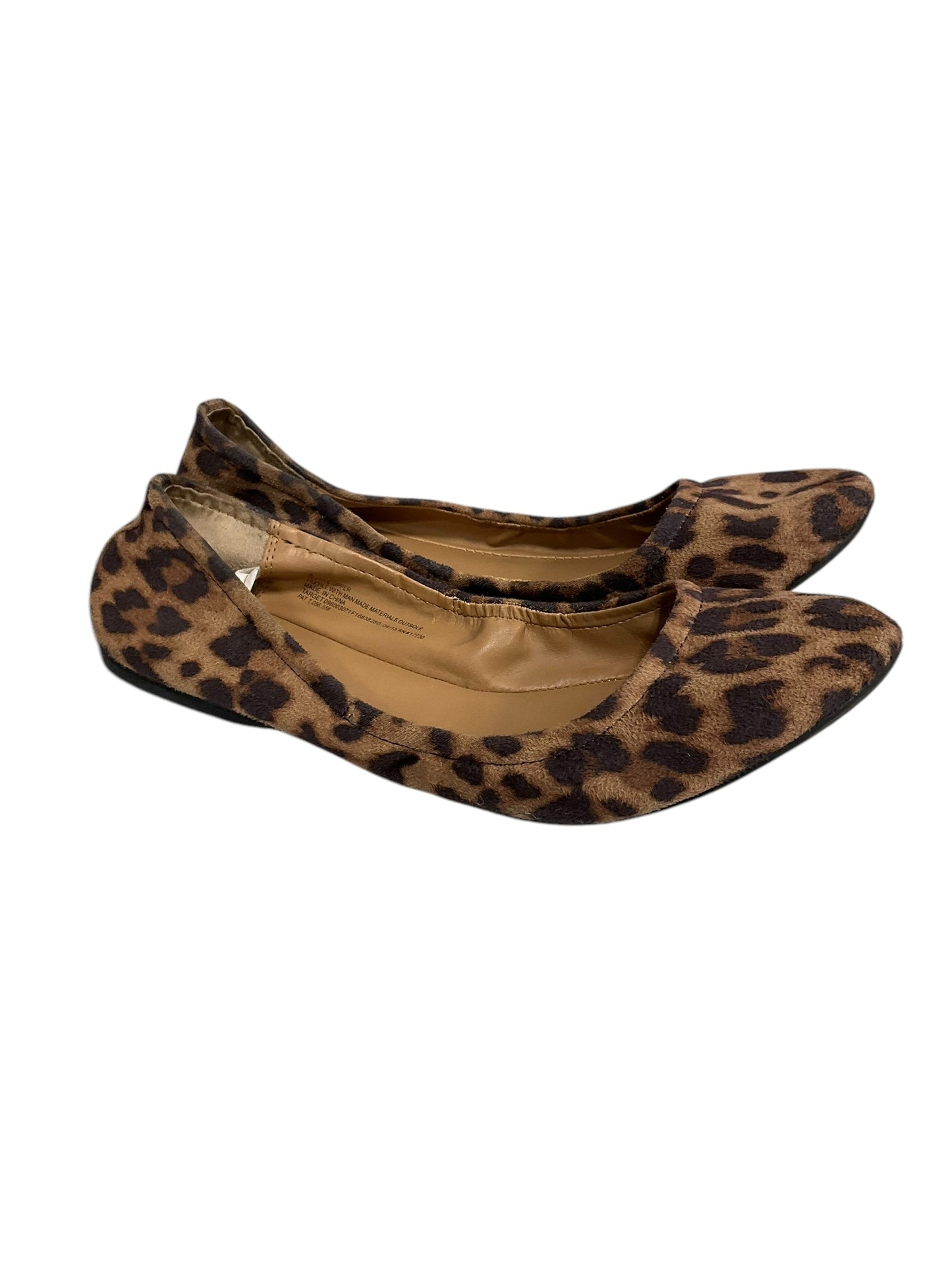 Shoes Flats By Mossimo In Animal Print, Size: 8