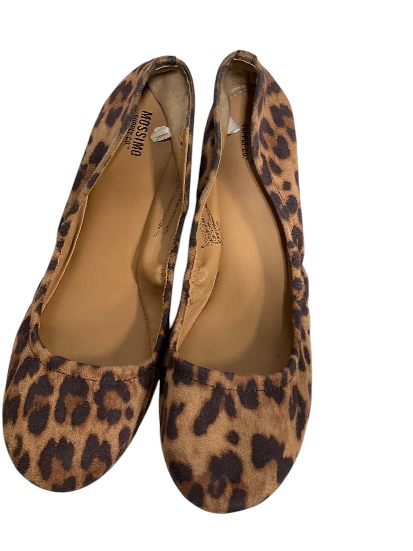 Shoes Flats By Mossimo In Animal Print, Size: 8