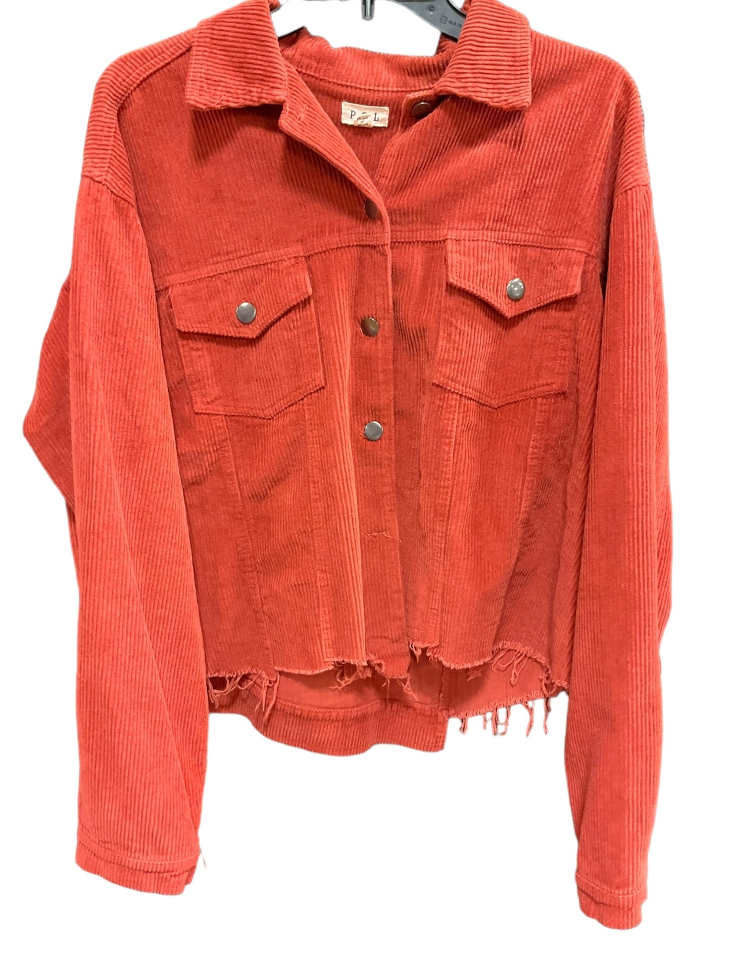 Orange Jacket Other Pol, Size L