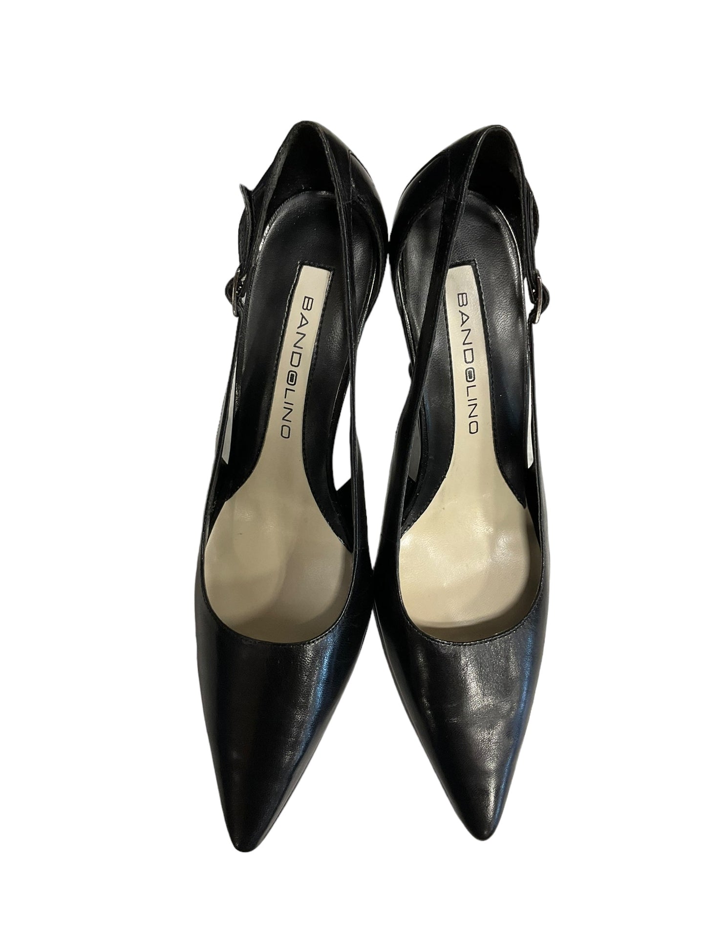 Black Shoes Heels Stiletto Bandolino, Size 7