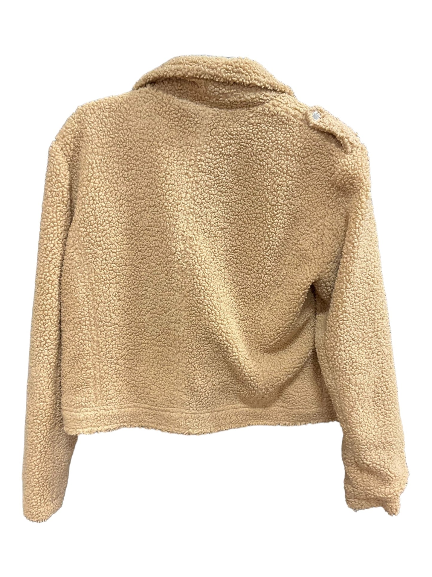 Brown Jacket Fleece Lc Lauren Conrad, Size L