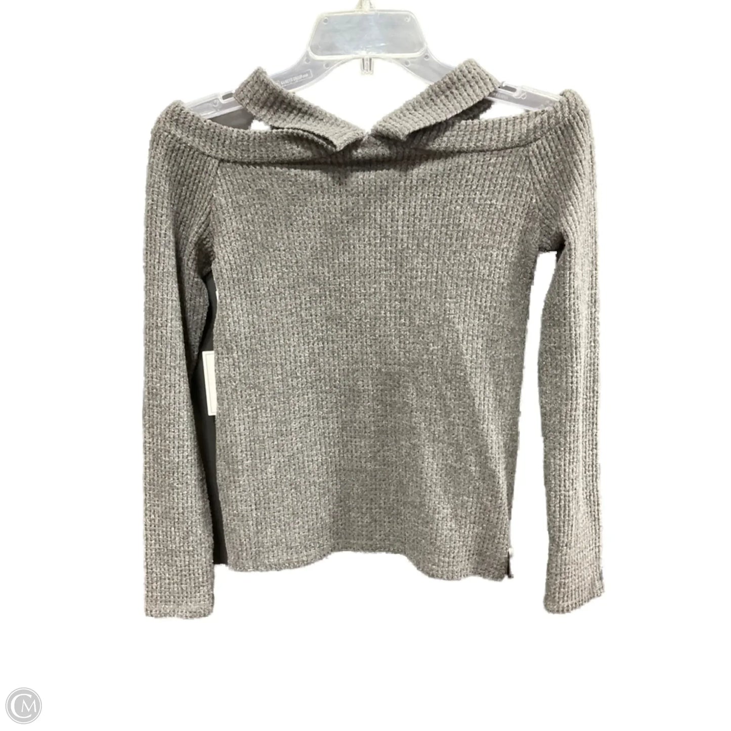 Top Long Sleeve Basic By 1.state In Grey, Size: Xs