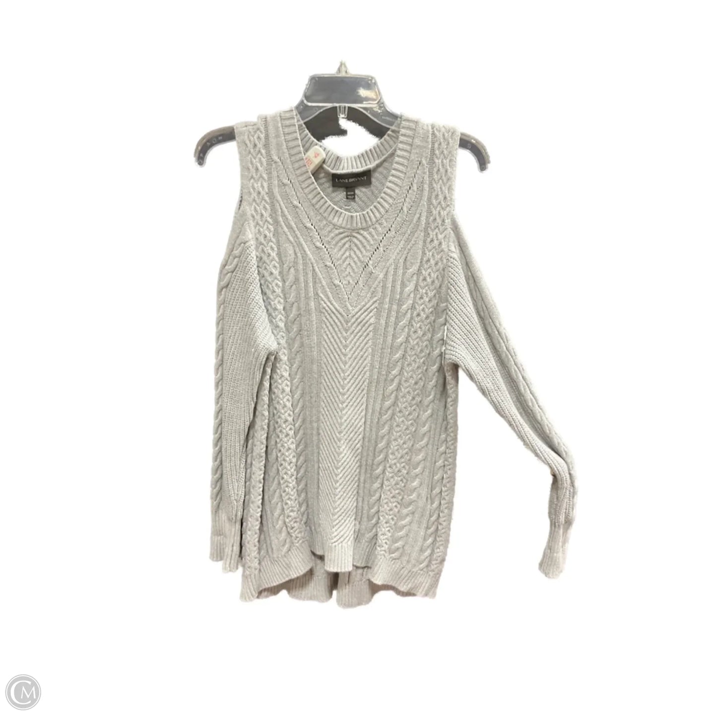 Sweater By Lane Bryant In Grey, Size: 2x