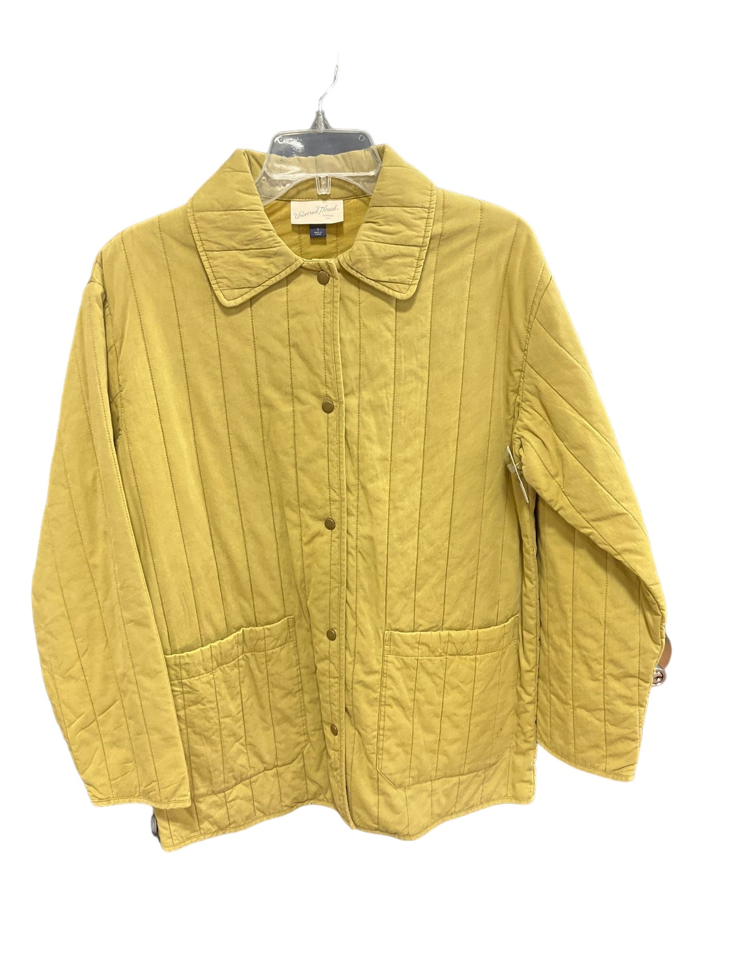 Jacket Other By Universal Thread In Chartreuse, Size: S