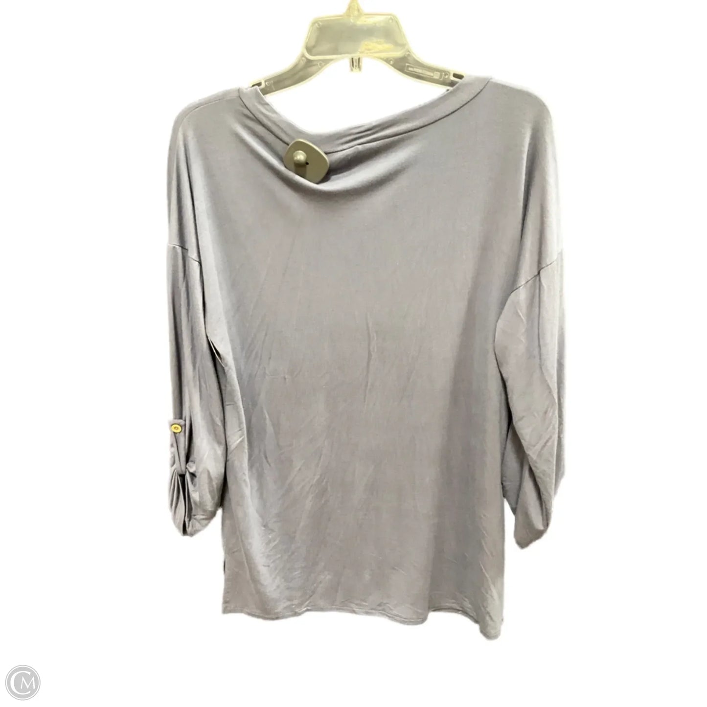 Top Long Sleeve Basic By Sew In Love In Blue, Size: S