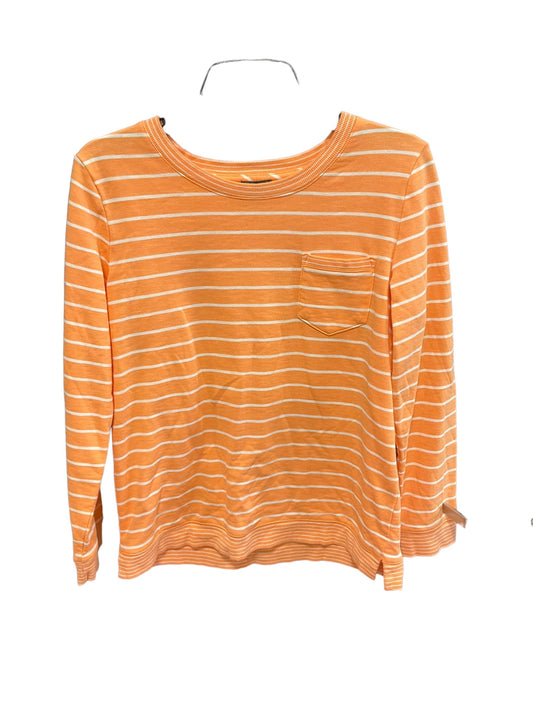 Top Long Sleeve By Talbots In Orange, Size: S