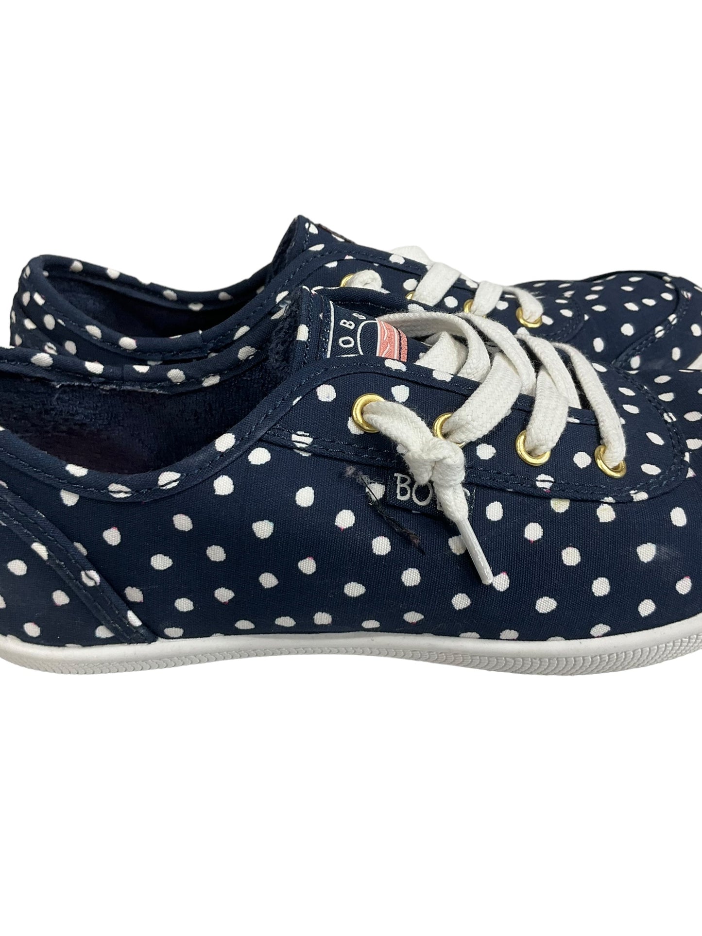 Shoes Sneakers By Bobs In Blue & White, Size: 6.5