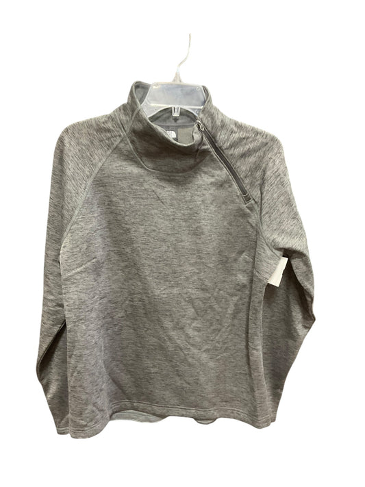 Athletic Sweatshirt Collar By The North Face In Grey, Size: L