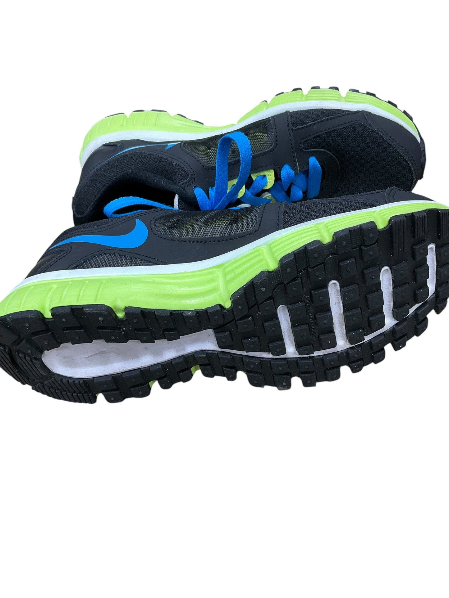 Shoes Athletic By Nike In Black & Blue, Size: 7.5