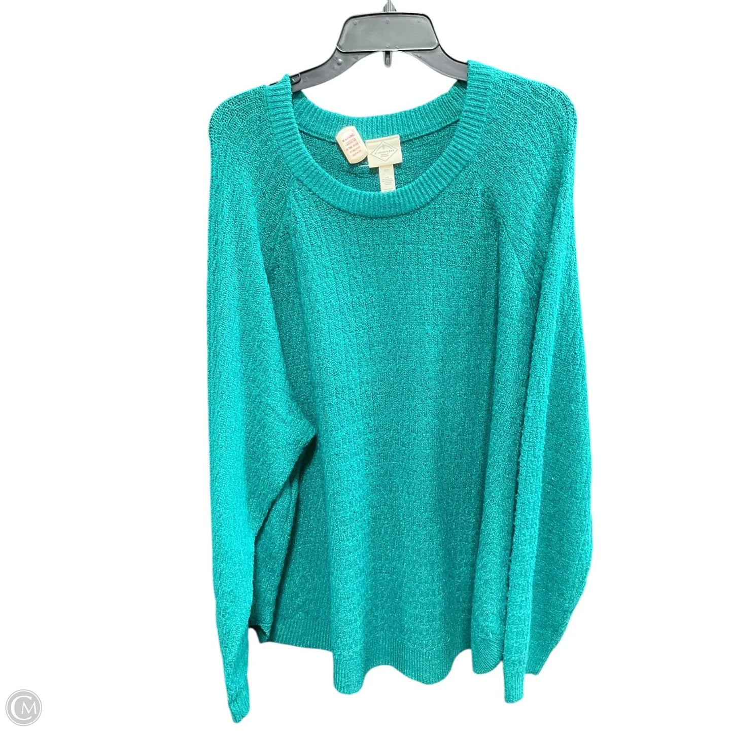 Sweater By St Johns Bay In Green, Size: 2x