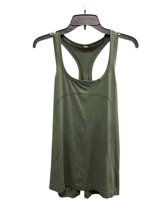 Athletic Tank Top By Lululemon In Green, Size: 14