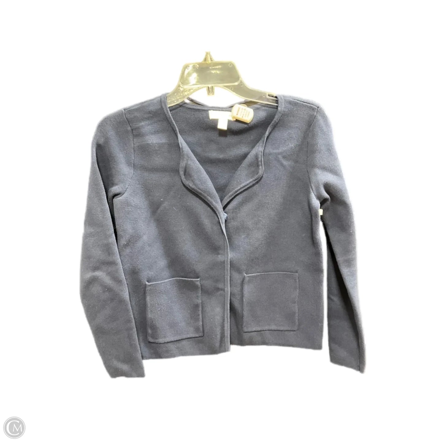 Sweater Cardigan By Charter Club In Navy, Size: Xs