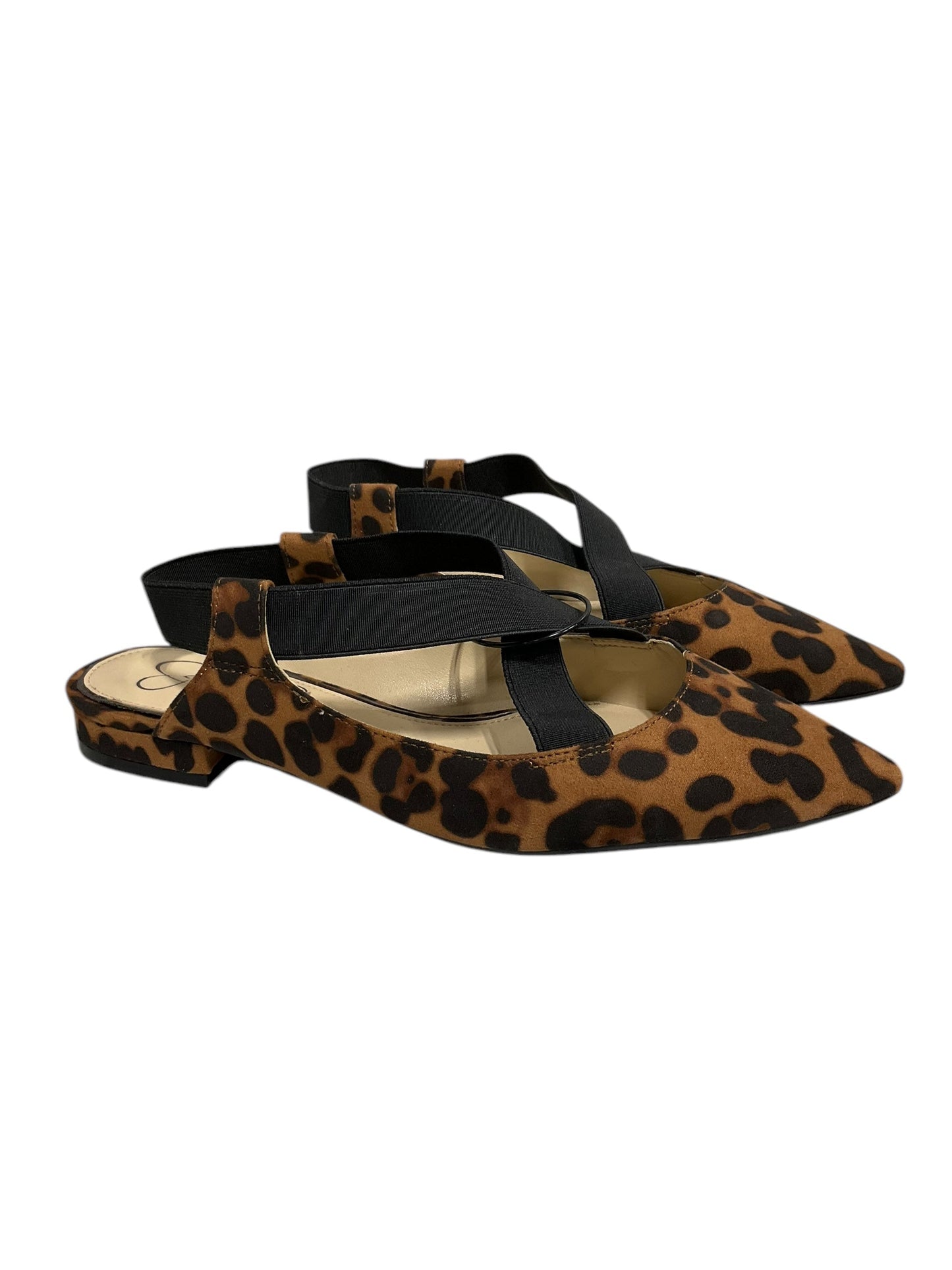 Shoes Flats By Jessica Simpson In Animal Print, Size: 8