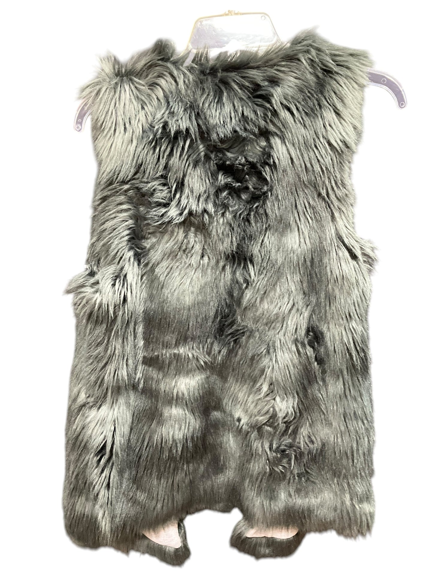 Vest Faux Fur & Sherpa By Dylan In Green, Size: Xs