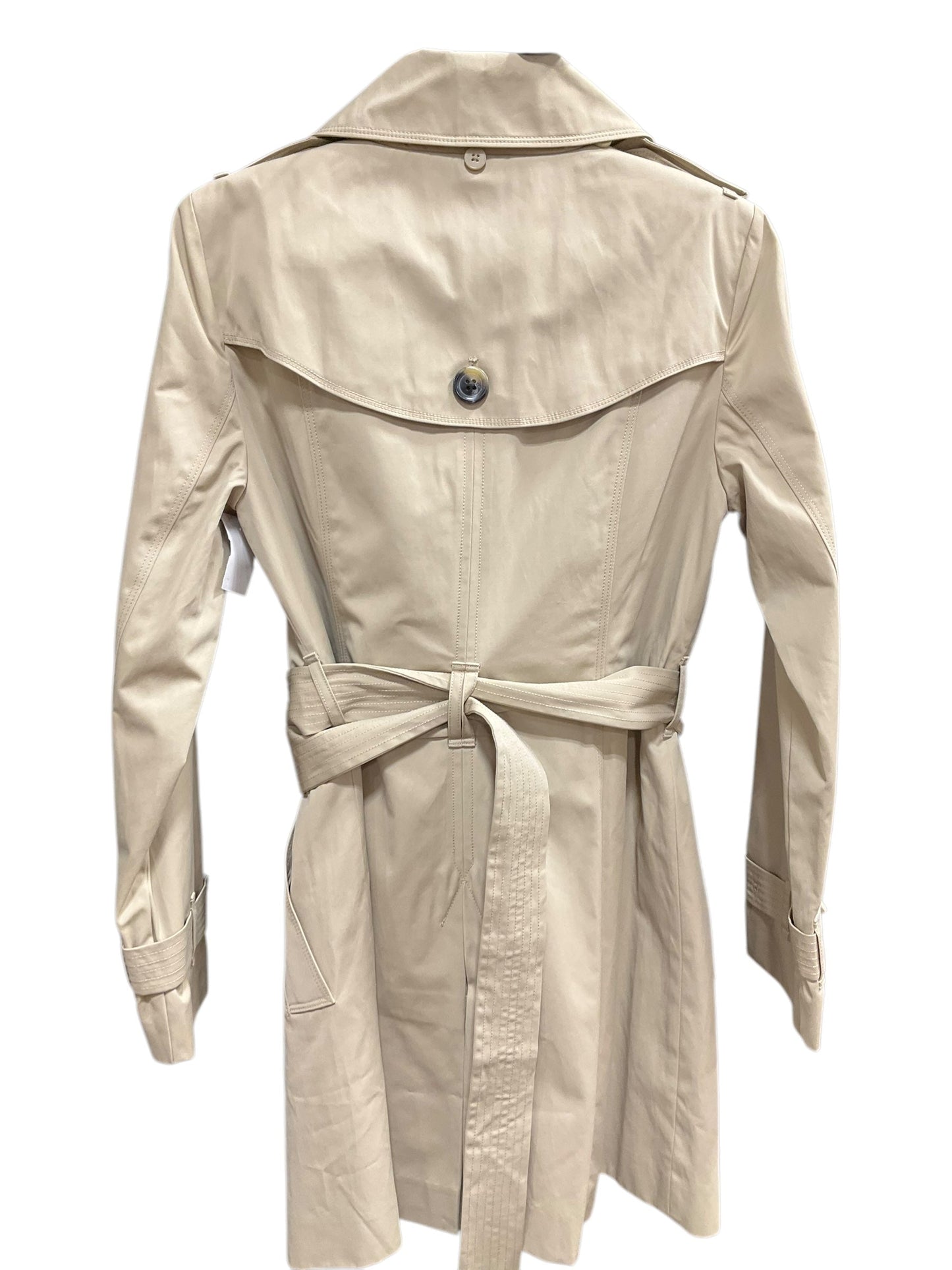 Coat Raincoat By London Fog In Tan, Size: Xs