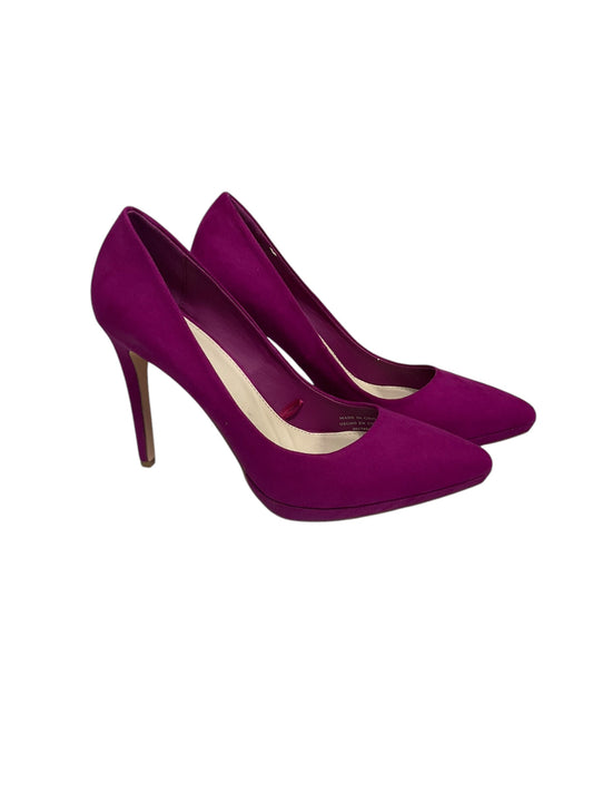 Shoes Heels Stiletto By Forever 21 In Purple, Size: 8.5