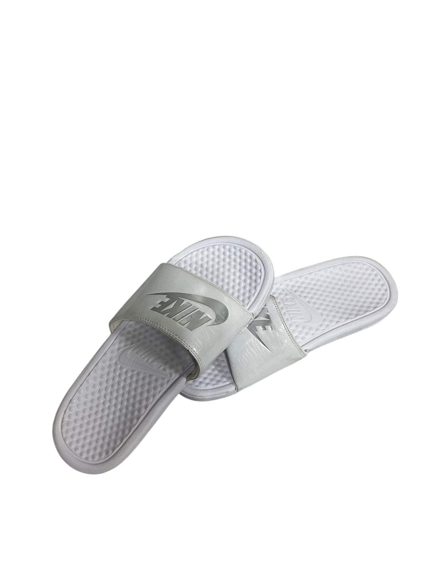 Sandals Flip Flops By Nike In White, Size: 7