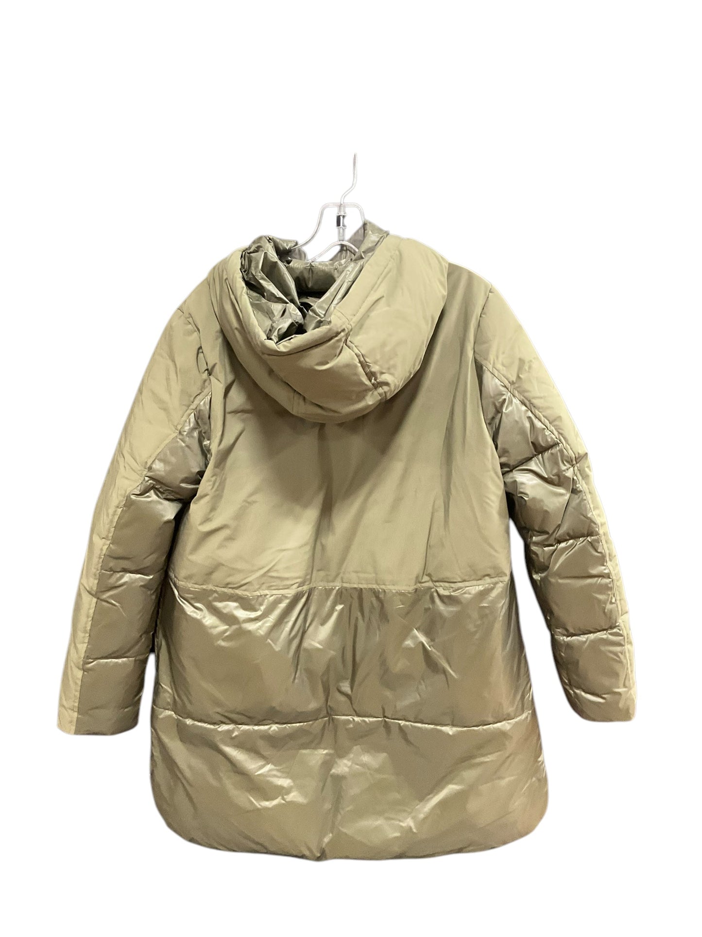 Coat Parka By Logo In Green, Size: Xs