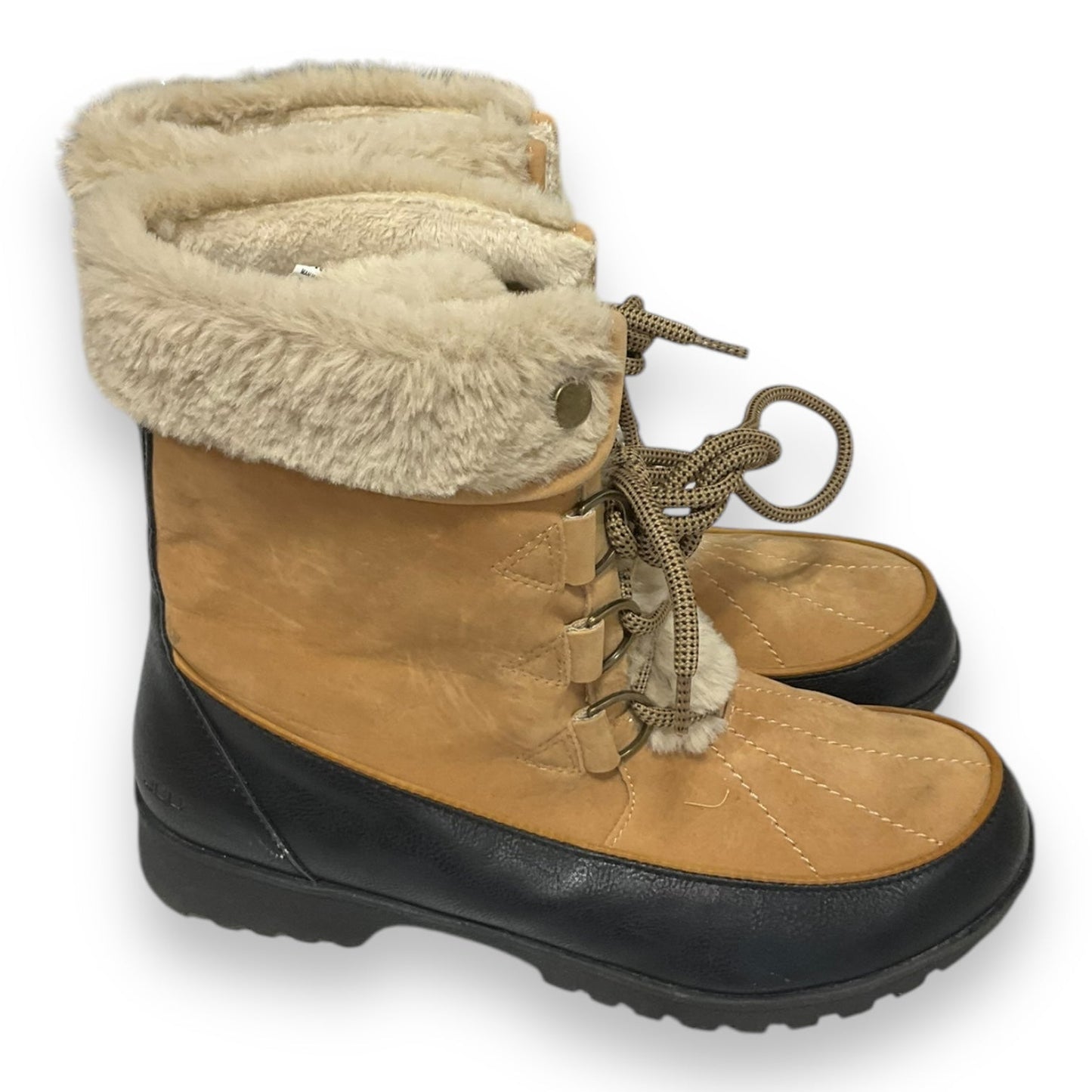 Boots Snow By Jbu By Jambu In Black & Tan, Size: 9