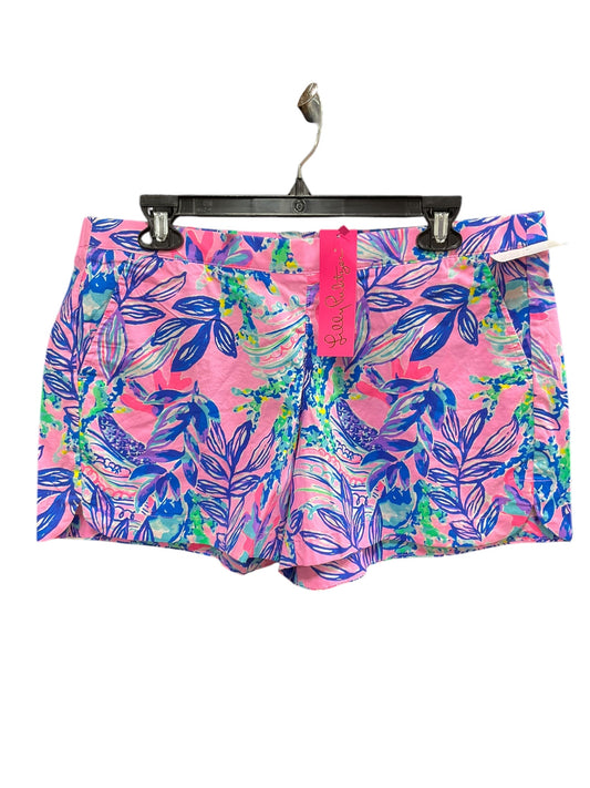 Shorts Designer By Lilly Pulitzer In Pink, Size: L