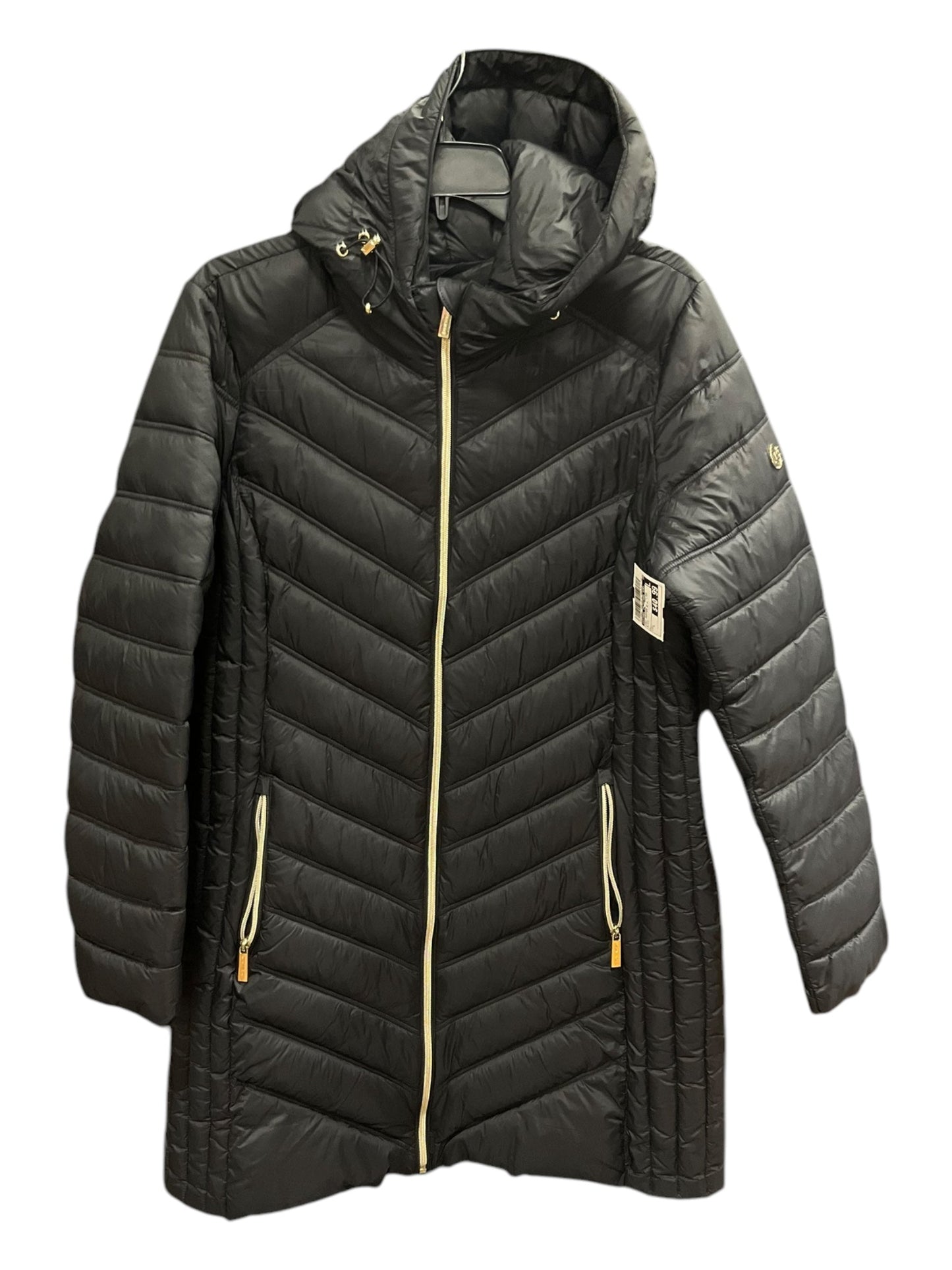 Coat Puffer & Quilted By Michael By Michael Kors In Black, Size: L