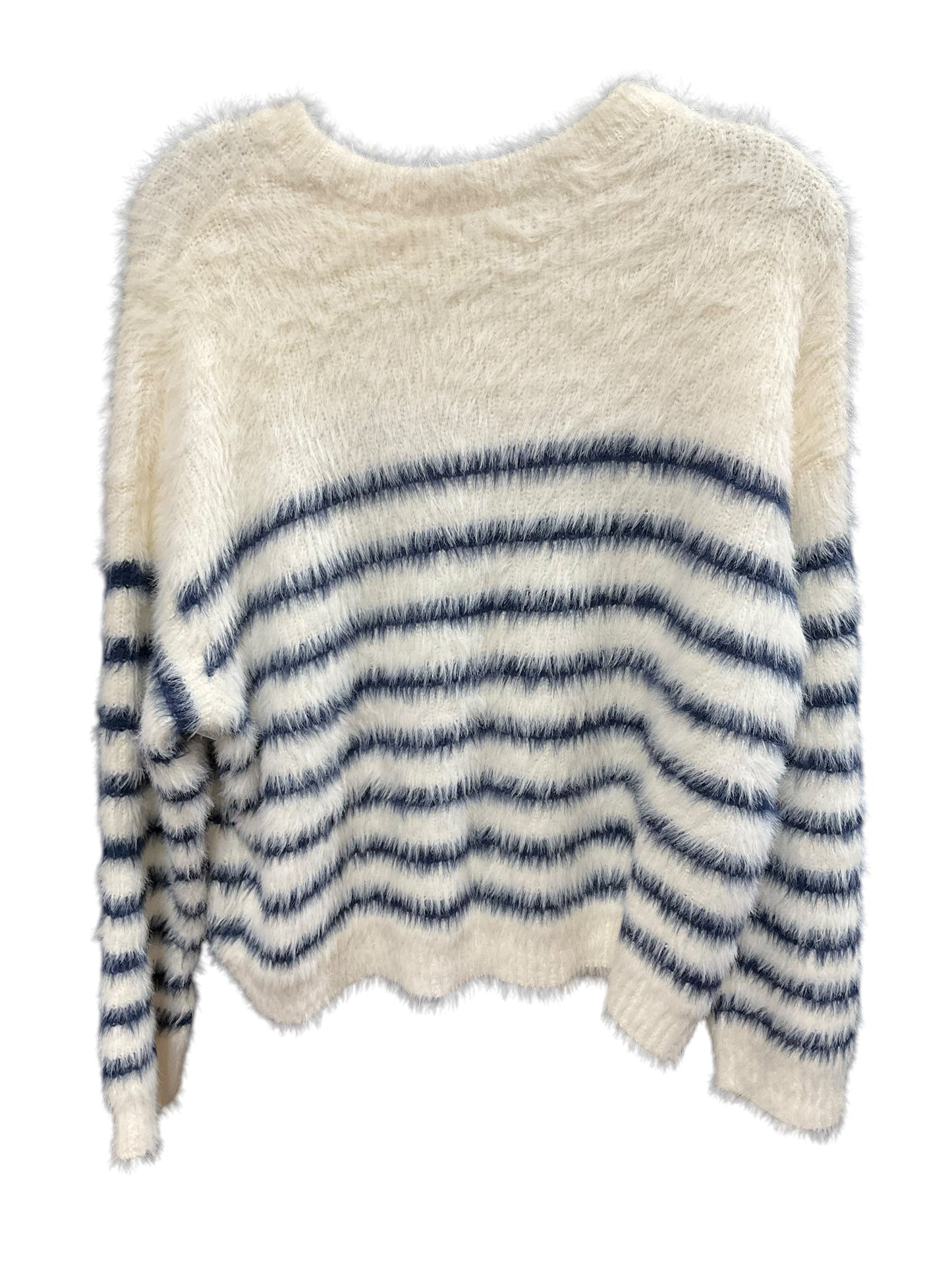 Sweater By Target In Striped Pattern, Size: L