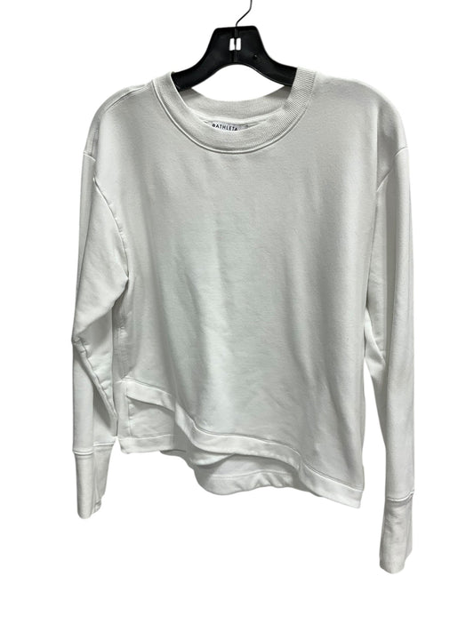 Athletic Sweatshirt Collar By Athleta In White, Size: M