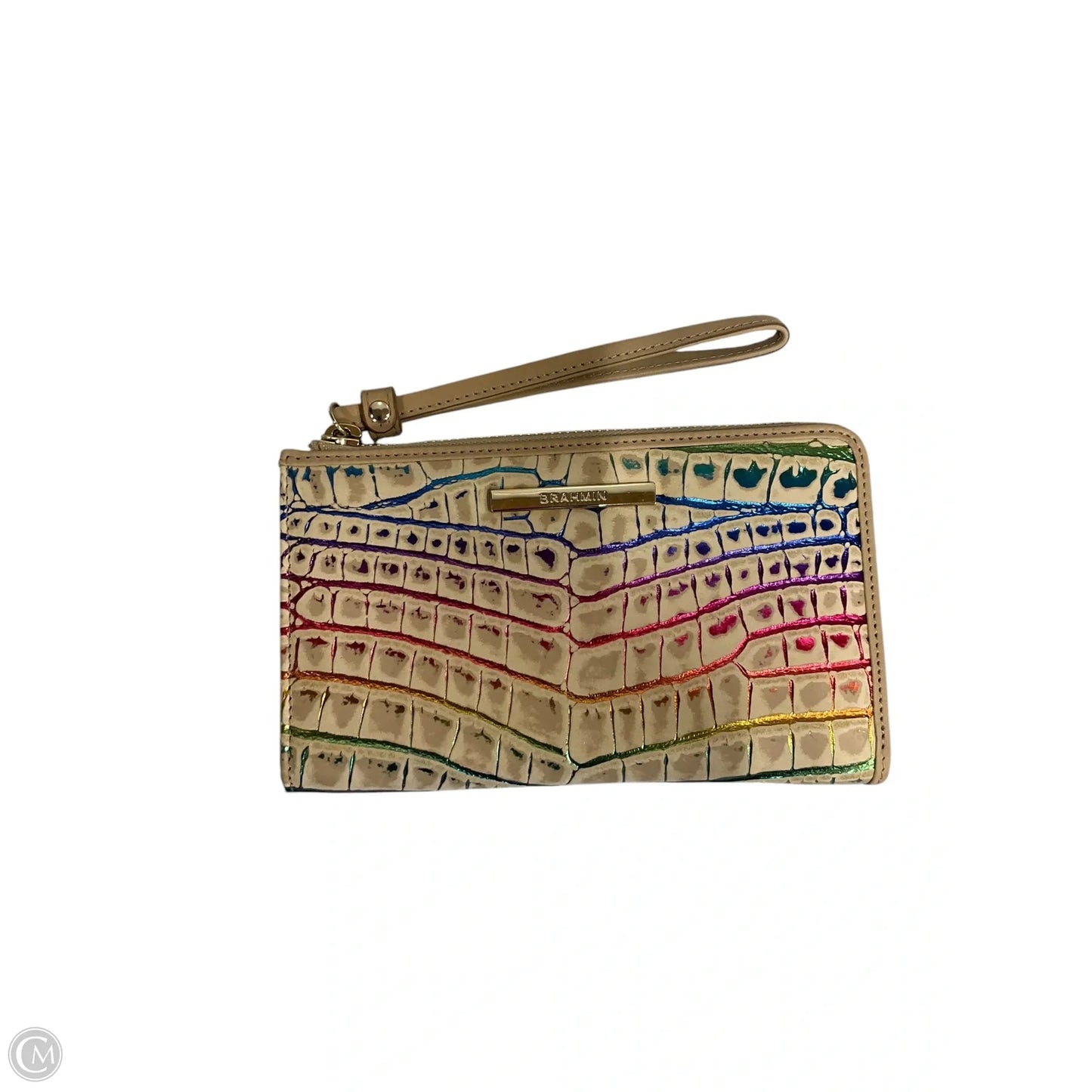 Wristlet Designer By Brahmin, Size: Small
