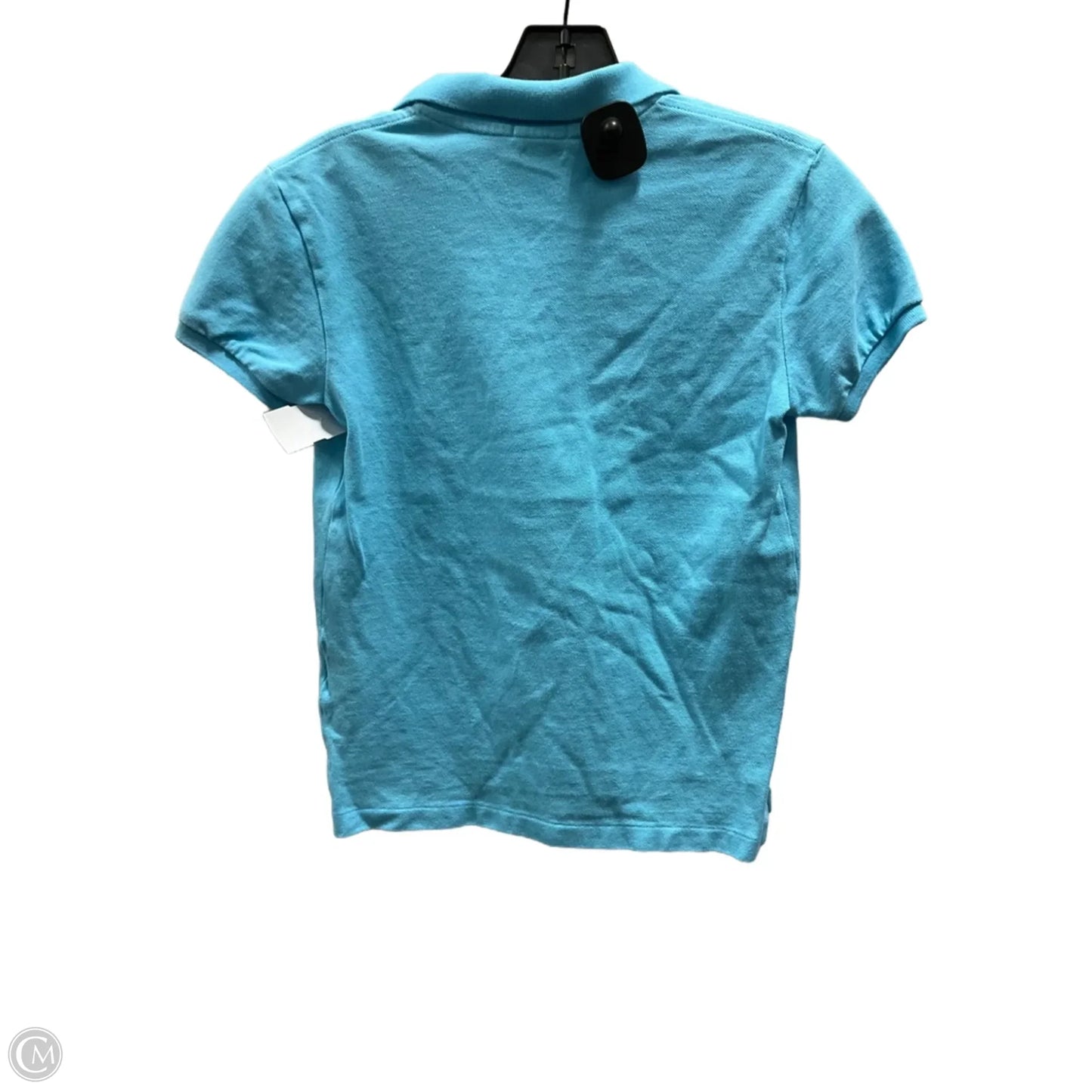 Top Short Sleeve By Polo Ralph Lauren In Blue, Size: S