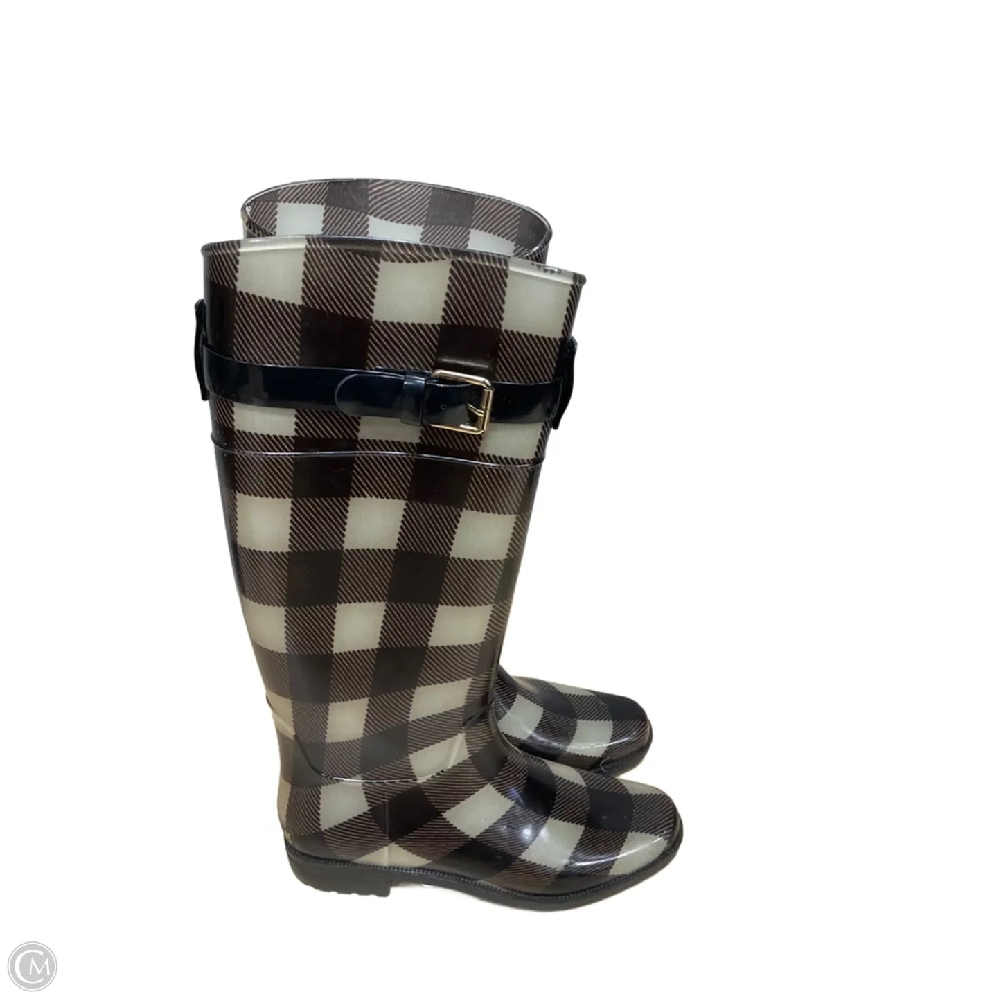 Boots Rain By Lauren By Ralph Lauren In Brown, Size: 8